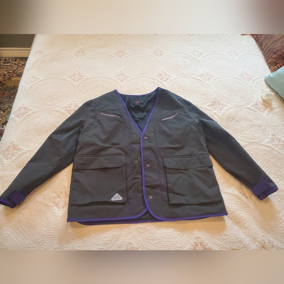 Nike Womens Air Jordan Snap up Jacket medium - Picture 2 of 16